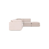 Hilton 4 - Pc Modular Sofa with Ottoman