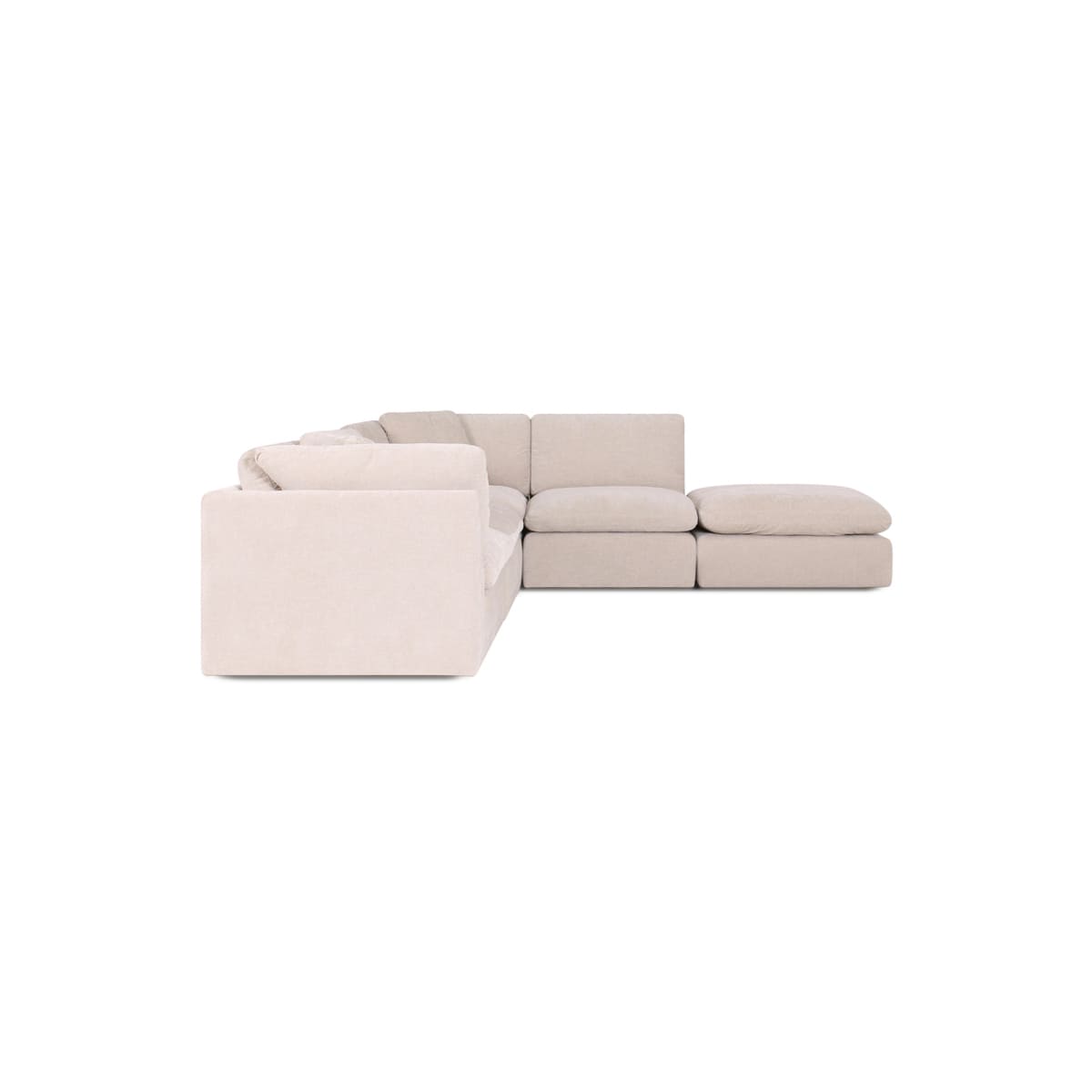 Hilton 4 - Pc Modular Sofa with Ottoman - detail view 31