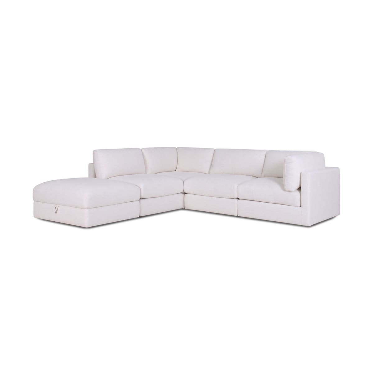 Haven 4 - Pc Modular Sofa with Ottoman - detail view 5