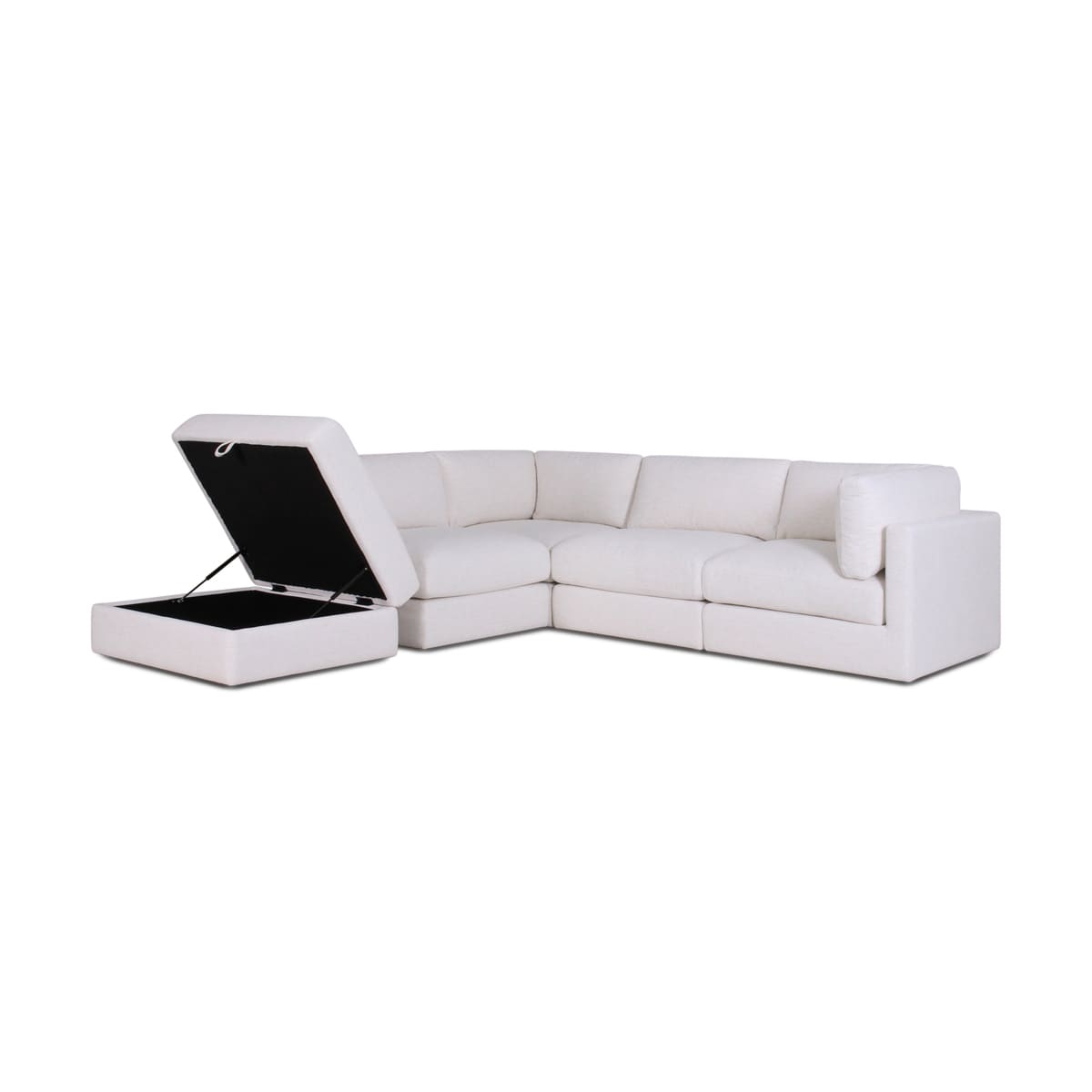 Haven 4 - Pc Modular Sofa with Ottoman - detail view 10