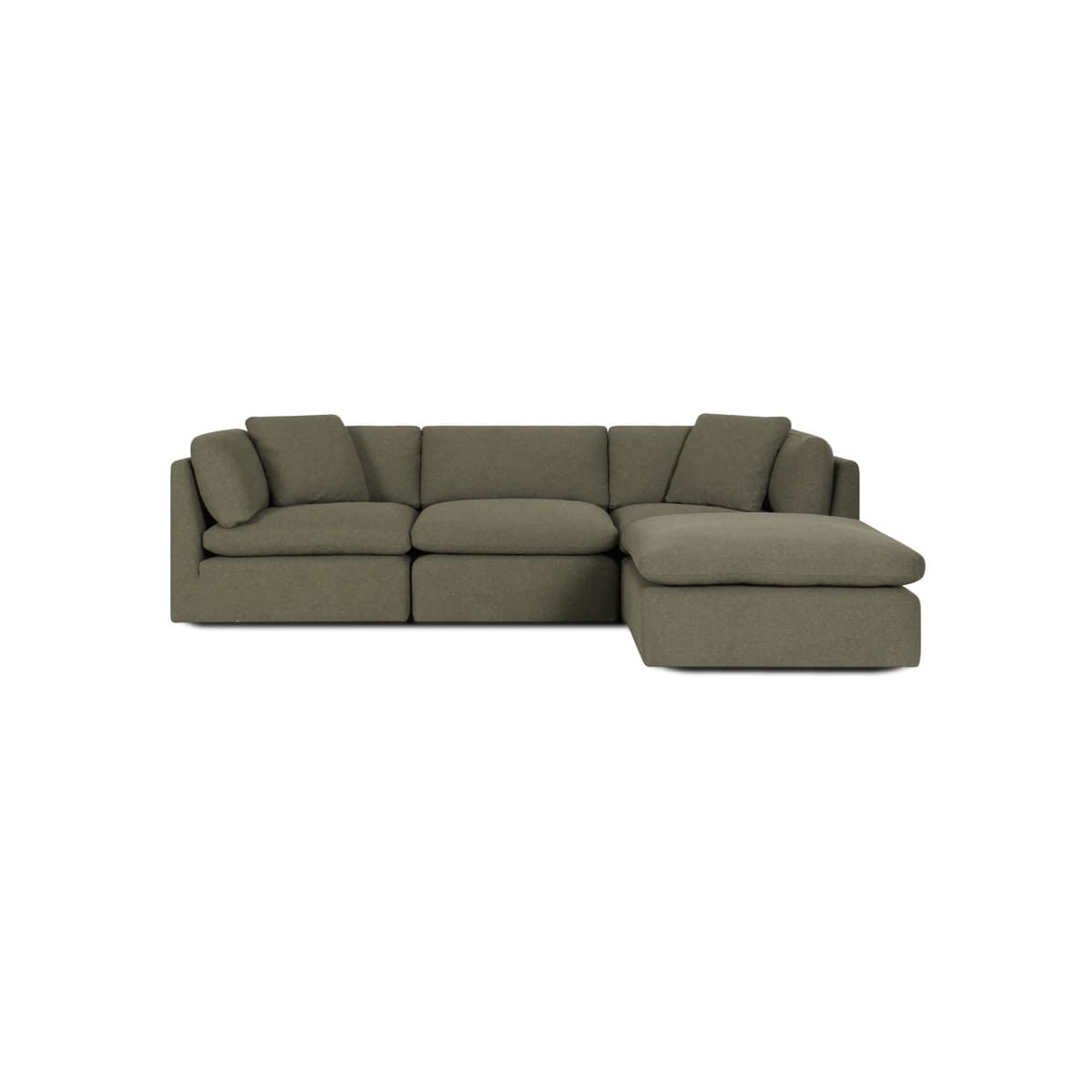 Hilton 3 - Pc Modular Sofa with Ottoman - detail view 55