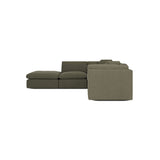 Hilton 4 - Pc Modular Sofa with Ottoman