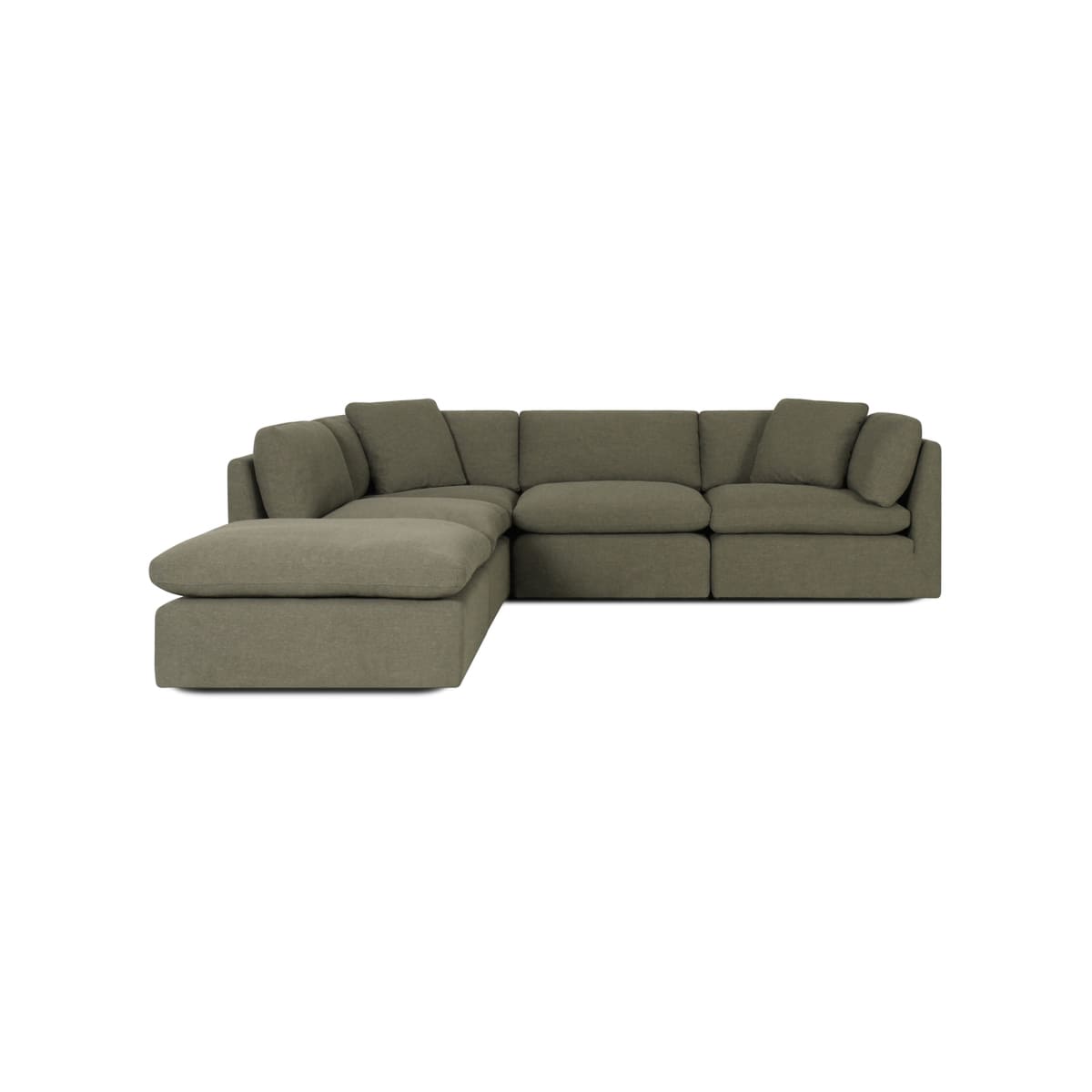 Hilton 4 - Pc Modular Sofa with Ottoman - detail view 41