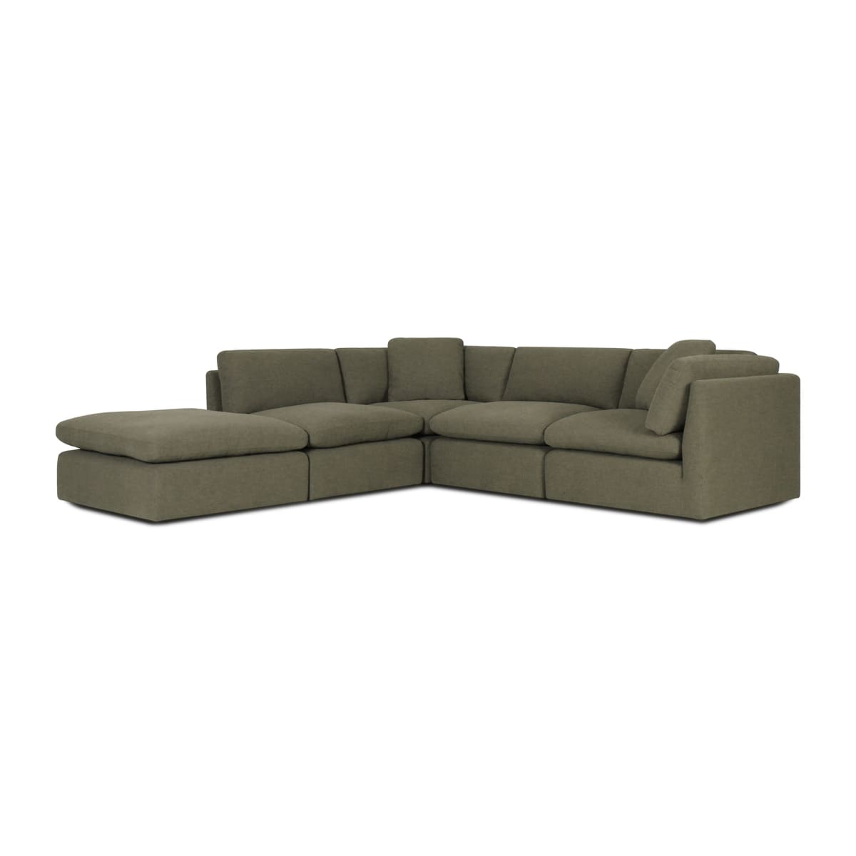 Hilton 4 - Pc Modular Sofa with Ottoman - detail view 40