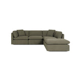 Hilton 4 - Pc Modular Sofa with Ottoman