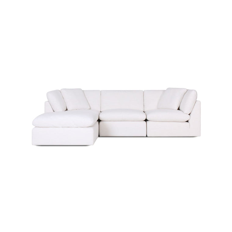 Hilton 3 - Pc Modular Sofa with Ottoman - alternate view