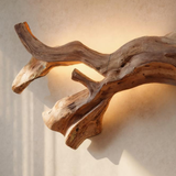 Rustic Natural Wall Lamp for Hallway