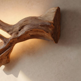 Rustic Natural Wall Lamp for Hallway