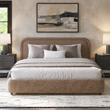 Ivery Bed - Round Headboard