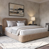 Ivery Bed - Round Headboard