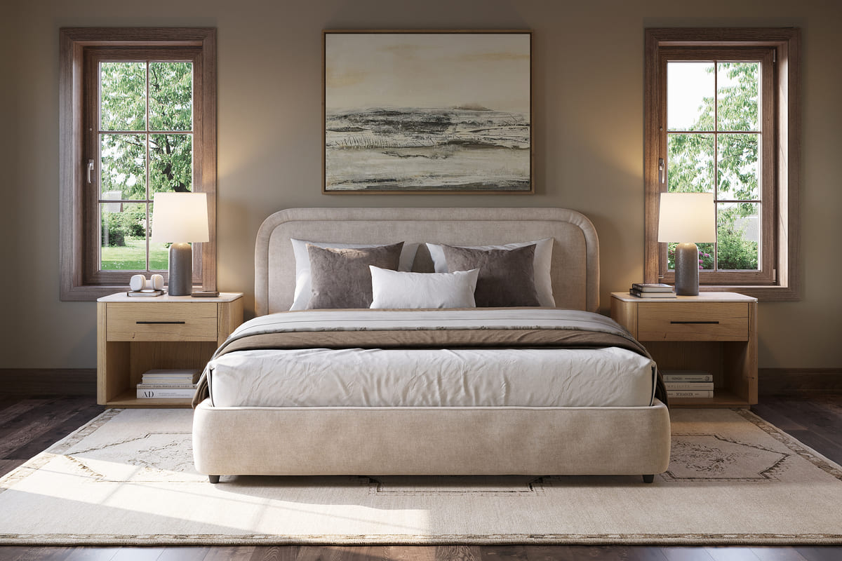 Ivery Bed - Round Headboard - detail view 5