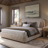Ivery Bed - Round Headboard