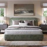 Ivery Bed - Round Headboard