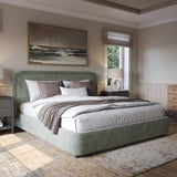 Ivery Bed - Round Headboard