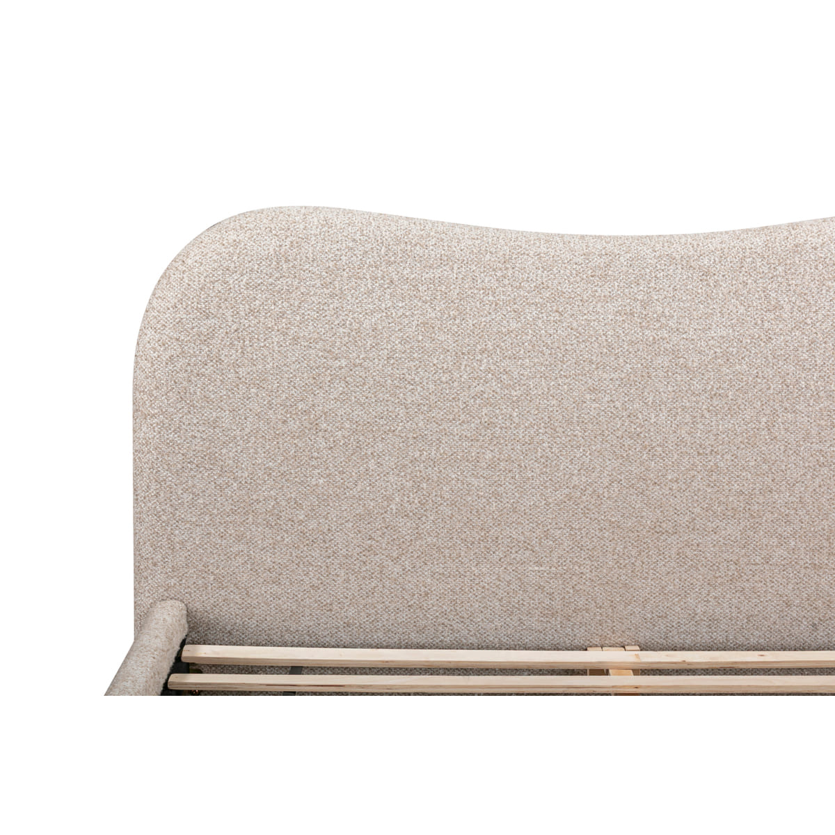 Oliver Bed - Curved Boucle Upholstered - detail view 31