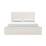 Quinky Bed - Linen Padded Headboard Bed