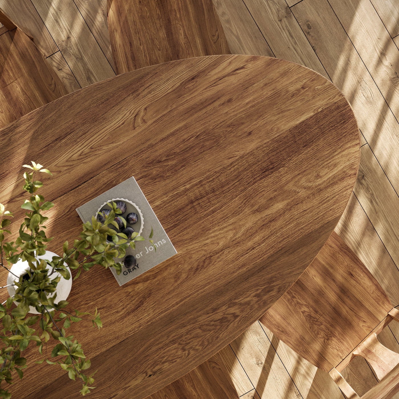 The Quinn Oval Dining Table - detail view 10