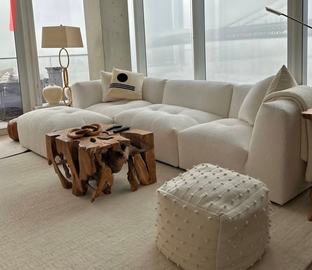 Moda 3 - Pc Modular Sofa with Ottoman