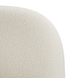 Solana Bed - Curved Boucle Modern