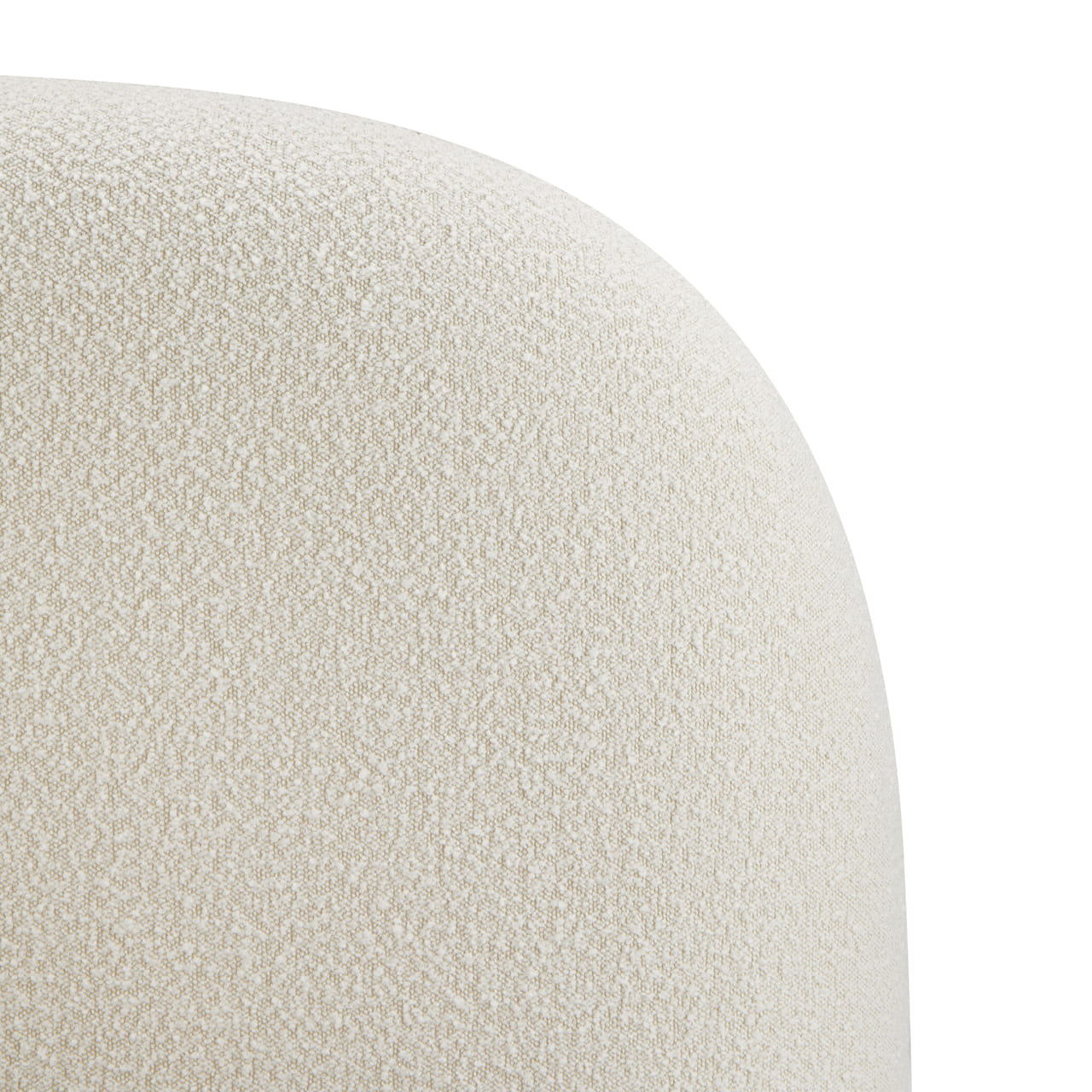 Solana Bed - Curved Boucle Modern - detail view 15