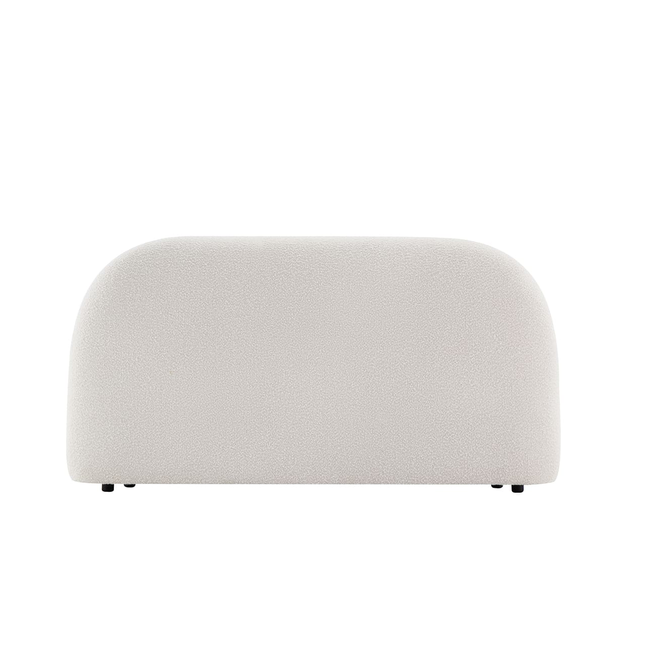 Solana Bed - Curved Boucle Modern - detail view 13