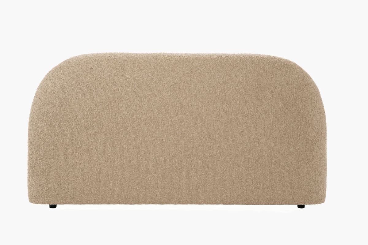 Solana Bed - Curved Boucle Modern - detail view 49