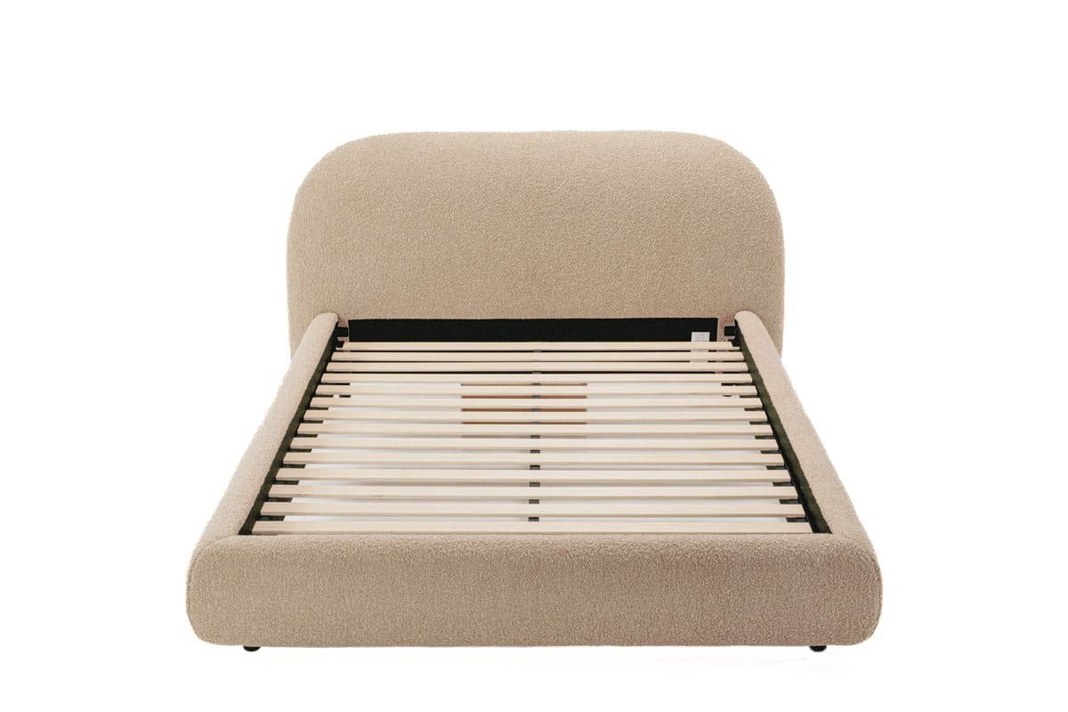 Solana Bed - Curved Boucle Modern - detail view 46