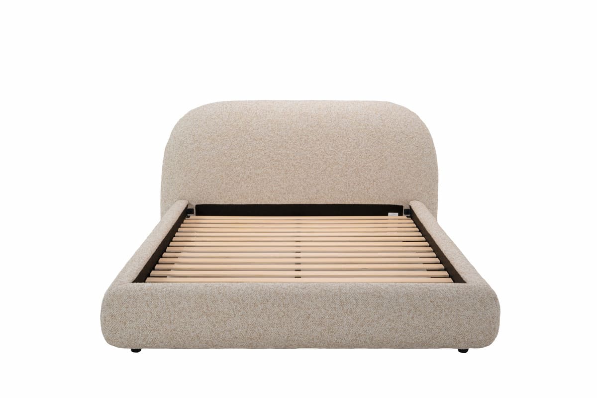 Solana Bed - Curved Boucle Modern - detail view 26