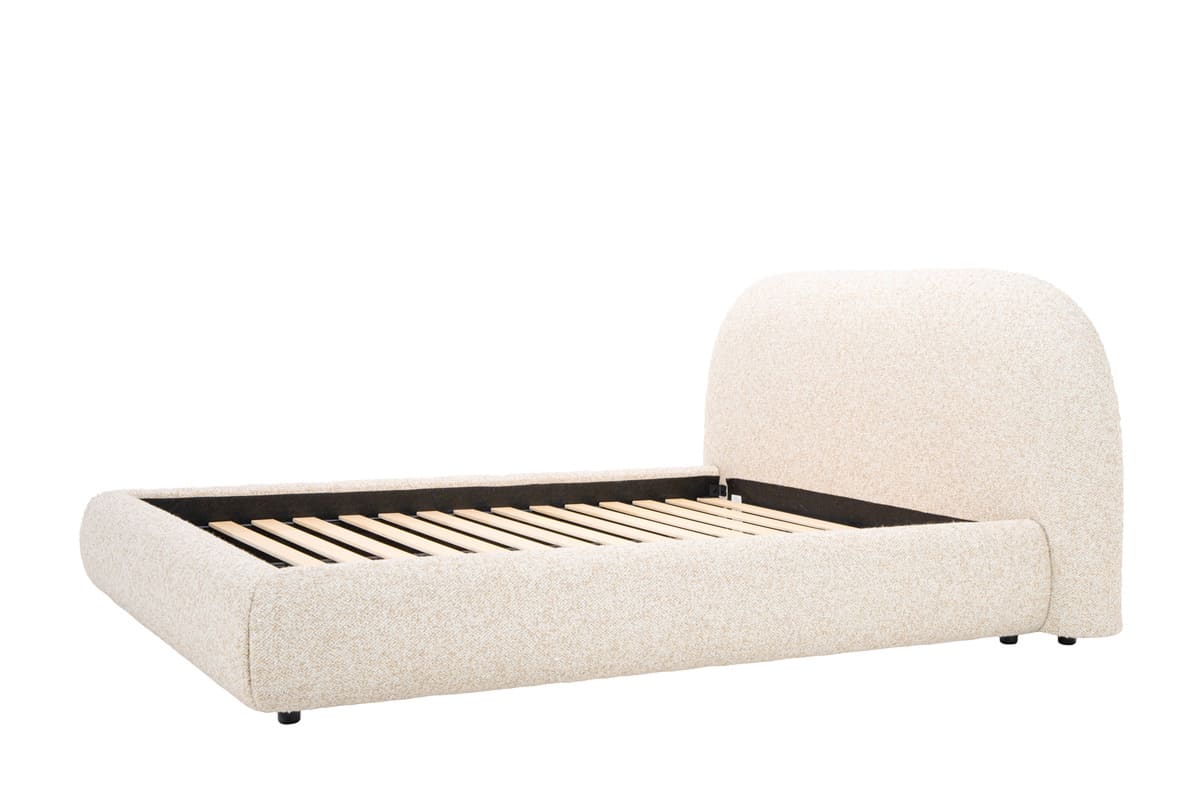 Solana Bed - Curved Boucle Modern - detail view 23