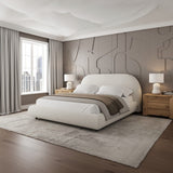 Stella Storage Bed - Boucle Contemporary
