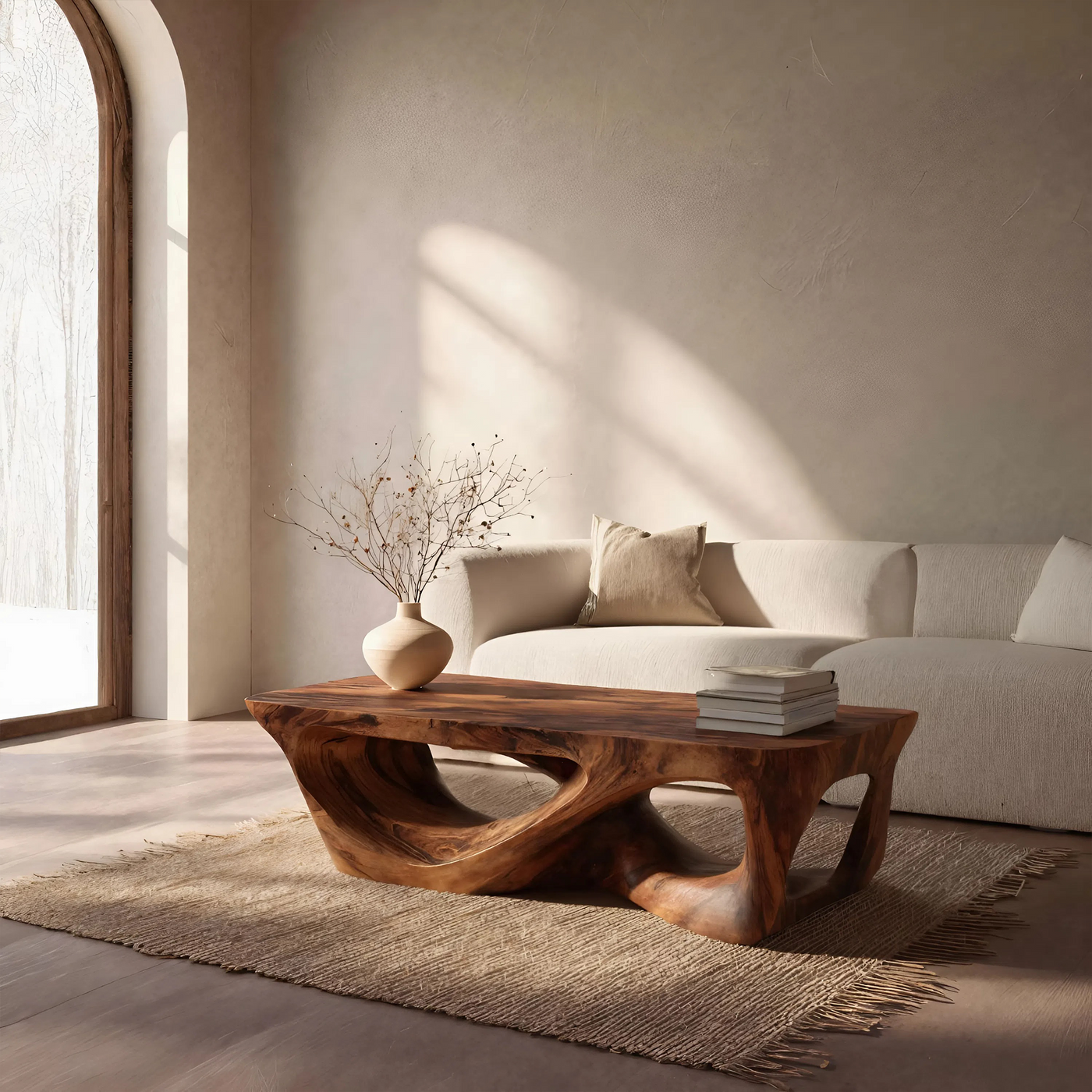 Minimal Coffee Table for Living Room Interiors