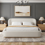 Tribeca Bed - Curved Modern Bed