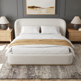 Tribeca Bed - Curved Modern Bed