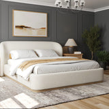Tribeca Bed - Curved Modern Bed